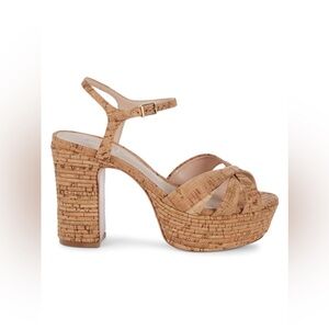 Shutz Darilia Cork Platform Sandals Size 6